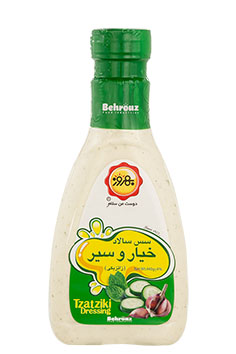 سس سالاد خیار و سیر