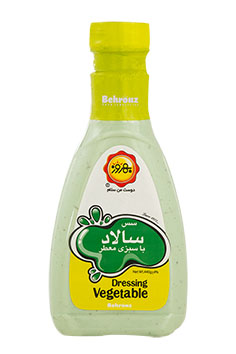 سس سالاد با سبزی معطر