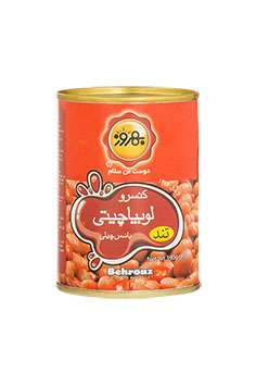 لوبیا چیتی با سس چیلی